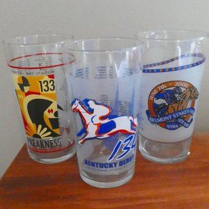 Kentucky Derby Triple Crown 2008 Julep Glasses Set
